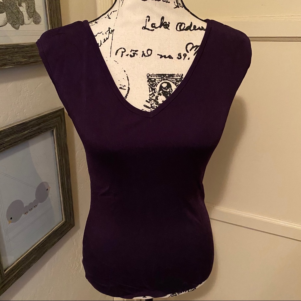 Like New WHBM Reversible Top - Picture 1 of 8